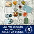 thumbnail image 5 of Anchor Hocking 32-Piece Glass Food Storage Containers with Colorful BPA-Free Lids, 5 of 8