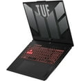 thumbnail image 6 of ASUS TUF Gaming A17 Gaming/Entertainment Laptop (AMD Ryzen 7 7735HS 8-Core, 17.3in 144Hz Full HD (1920x1080), GeForce RTX 4050, Win 11 Home) with G2 Universal Dock, 6 of 7