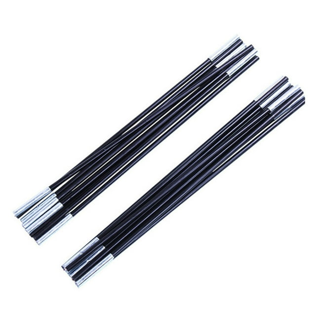 Wweixi Ensemble de Poteaux en Tissu Imperméable pour Tente en Fibre de Verre Résistant aux Intempéries Simple 3.3m
