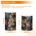 thumbnail image 3 of Butterflies Orange Blue Flameless Candles&nbsp;LED Lights Battery Operated Candles with Remote and Timers Flicker Lights Votive Set of 2, 3 of 7