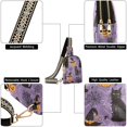 thumbnail image 6 of FORMRS Womens Crossbody Sling Bag Travel Daypack Shoulder Chest Backpack, Purple Halloween Black Cat, 6 of 7