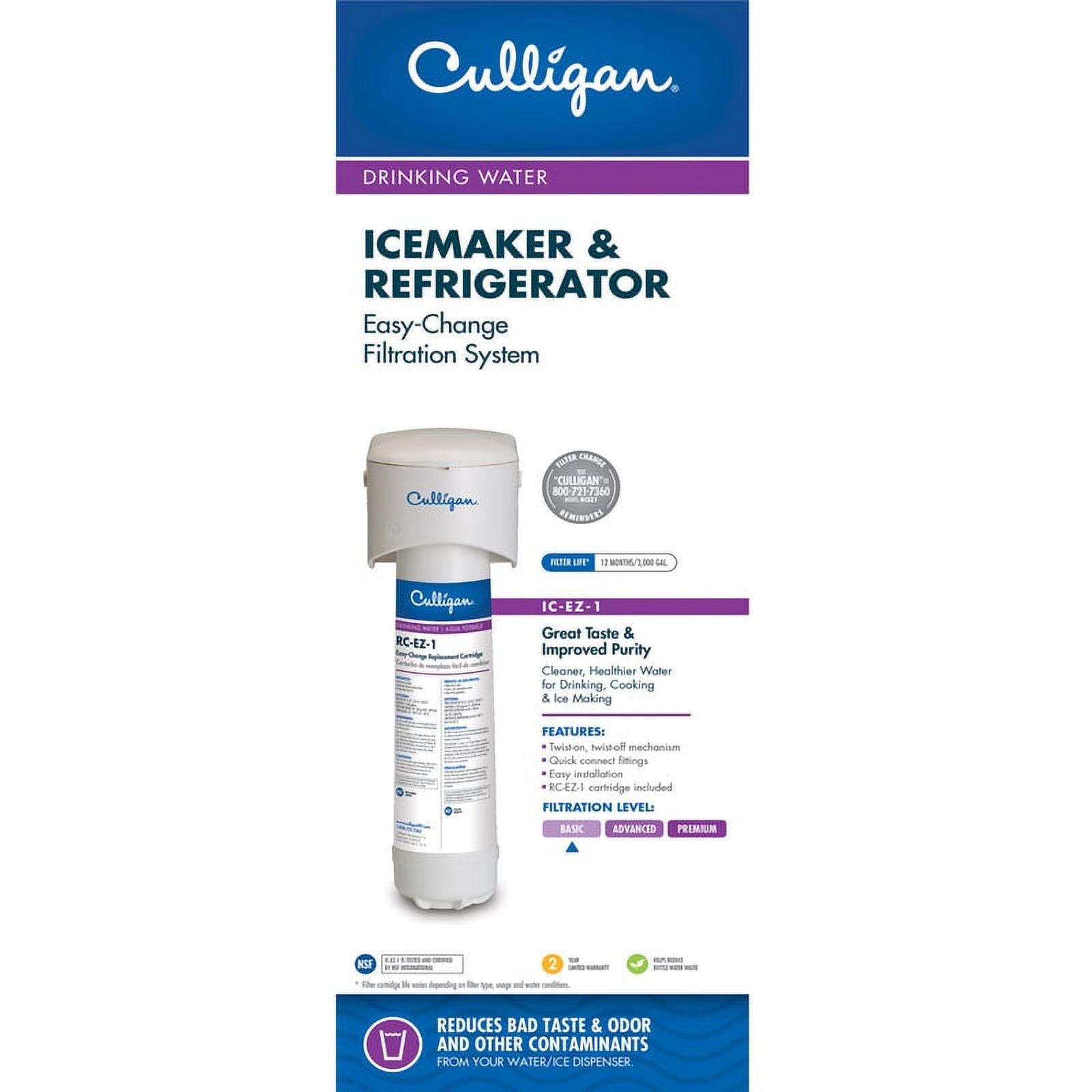 Culligan IC-EZ-1 Easy Change Water Filter System - image 3 of 4