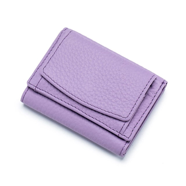 Gkeoshab Business Card Holder 2024 New Rfid Blocking Card Holder Organizer Pocket Mini Wallet Anti Credit Card Folding Mini Wallet (B) Home & Garden