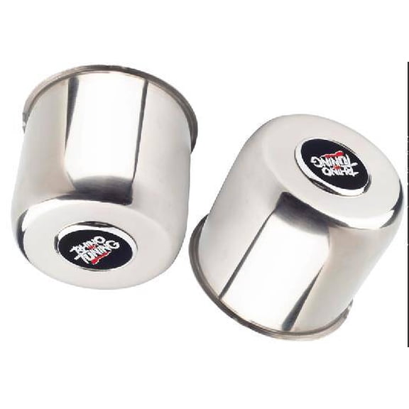 RhinoTuning 4.88” Hub Stainless Push Through Wheel Center Caps Trailer Center Caps for Rims Truck Auto 2Pcs
