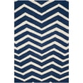 thumbnail image 1 of Safavieh Cambridge 3' X 5' Hand Tufted Wool Rug in Navy and Ivory, 1 of 4