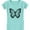 Chill Blue, variant on Summer Delight Butterfly Graphic T-Shirt for Girls: Cute, Comfortable & Durable, Perfect Summer Casual Wear for Kids XL (9-10) Chill Blue