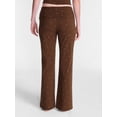 thumbnail image 3 of No Boundaries Cotton Blend Jersey Sleep Foldover Pants, 31'' Inseam, Women’s XXS-3X, 3 of 5