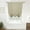 Khaki, variant on DriftAway Double Layer Linen Blackout Tie Up Curtains Thermal Insulated Fully Lined Balloon Roman Shade Bathroom Window Adjustable Rod Pocket for Small Window 25 Inch by 47 Inch Light Khaki Linen