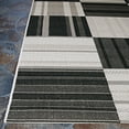 thumbnail image 4 of Couristan Afuera Patchwork Rug, Onyx/Ivory, 4 of 7