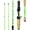 Spin-5'0"- Ul/M (2 Pcs + Extra Tip), variant on KastKing Zephyr Dual Tip Fishing Rod, Lightweight KastFlex IM6 Graphite Spinning & Casting Rod,