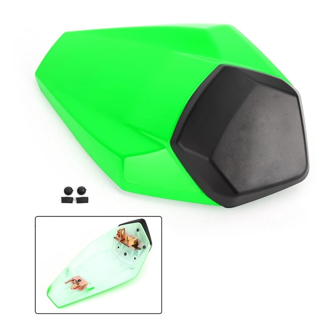 Motorcycle Rear Seat Fairing Cover Cowl Fit for Kawasaki ZX6R 2019-2024 Green