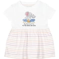 thumbnail image 3 of Inktastic My Noni Loves Me to the Moon and Back Elephant Family Girls Baby Dress, 3 of 5