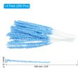 thumbnail image 2 of Uxcell 5mm Flower Stamen, Artificial Flower Stamen Pistil Matt Floral Pollen Stamen for DIY Christmas, Blue 200 Pcs, 2 of 6