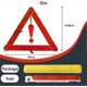 thumbnail image 5 of Car Warning Triangles,Car Triangle Reflective Warning Plate car kit with Motor Vehicle Safety Triangle, 5 of 5