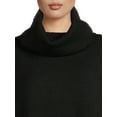 thumbnail image 2 of Dreamers by Debut Women’s Cowl Neck Sweater with Long Sleeves, Midweight, Sizes XS-XL, 2 of 5