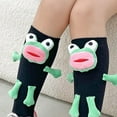 thumbnail image 3 of Aellinatey Cute Funny Frogs Calf Socks for Women Novelty Cartoon Middle Tube Socks Gift, 3 of 15
