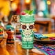 thumbnail image 2 of Taza de cerámica Geeki Tikis Día de los Muertos con forma de calavera de azúcar, 500 ml, 2 of 4