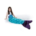 thumbnail image 2 of Snuggie Tails, The Original Wearable Blanket with Sleeves, Super Soft Throw Fleece, Mermaid, Ages 5+, 2 of 6