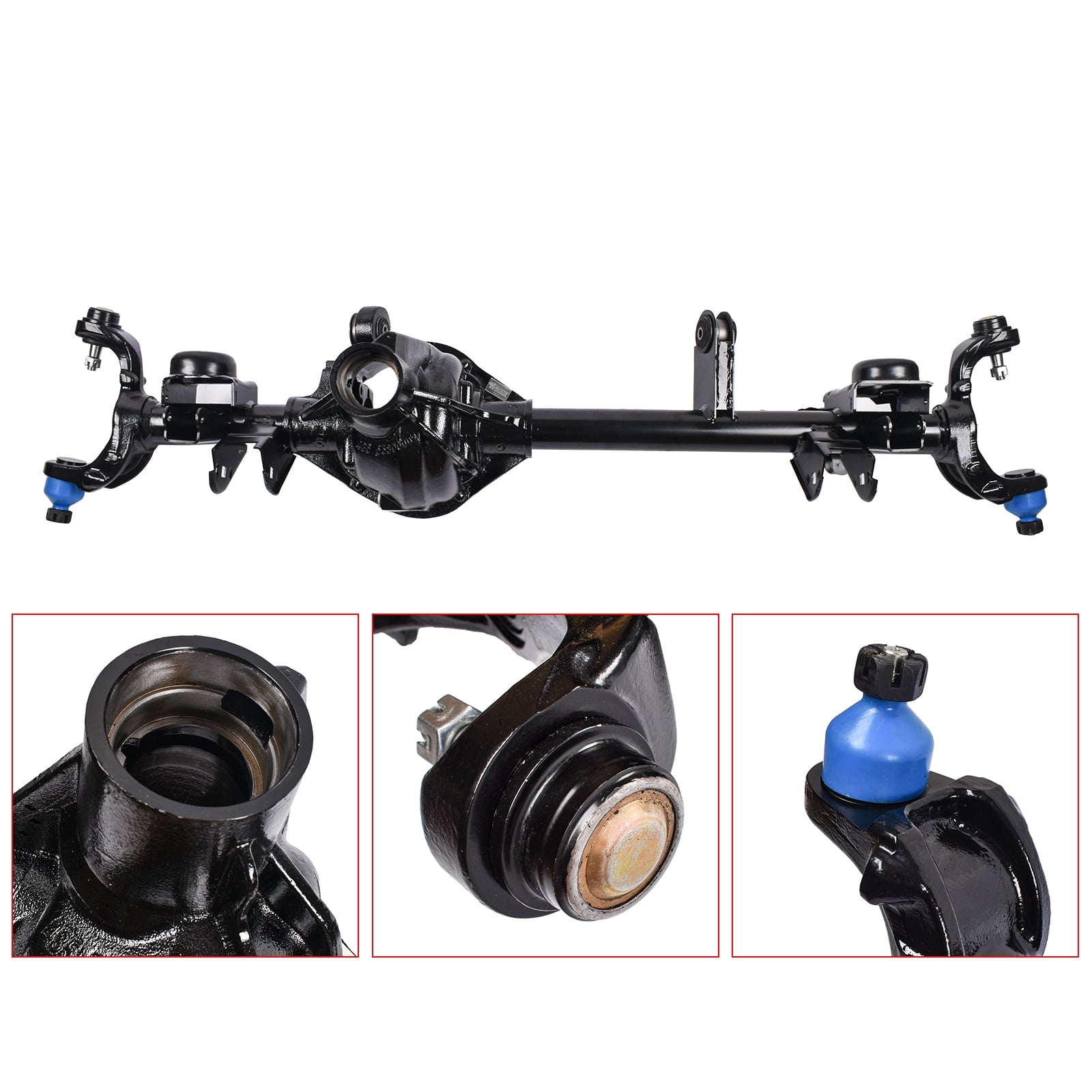 GELUOXI Axle Housing for Dana 44 4.10 &3.73 Ratio Jeep Wrangler JK 68017174AC 68017169AC