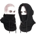 thumbnail image 3 of Máscara de cara y cuello de lana pesada para clima fríoMáscara táctica de deportes al aire libre de peso pesado-Sombrero de invierno para hombre Cara de clima frío, 3 of 5