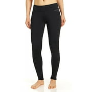 Hot Chillys Women's Micro-Elite Chamois Ankle Tight Bottoms, Black, XLarge