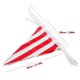 thumbnail image 2 of Triangle Bunting Flag Carnival Party Decoration with 3Sets Red Banners, 2 of 4