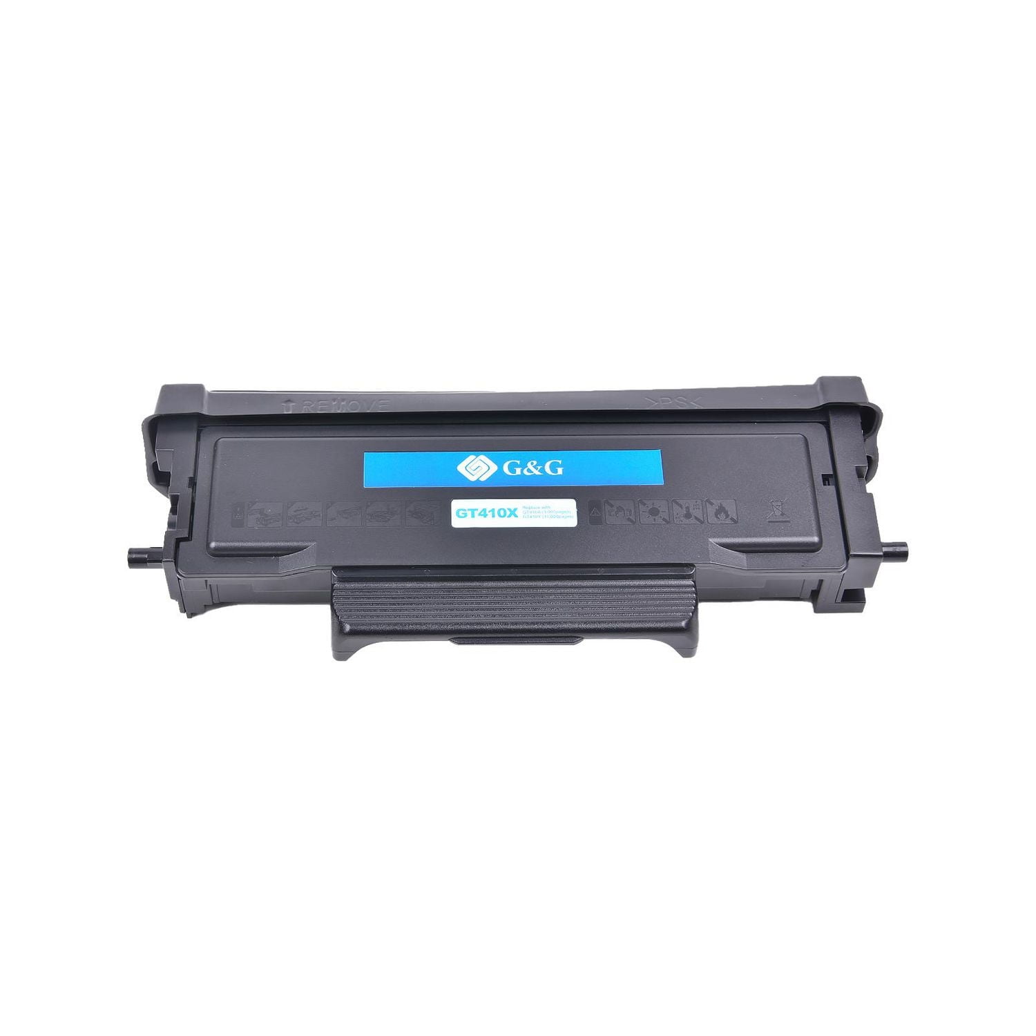 Cartouche de toner noir G&G GT410X, haut rendement