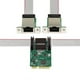 thumbnail image 4 of Mini PCI-E to 2port Network Card 1000Mbps Gigabit Ethernet 10/100/1000M RJ45 LAN Network Adapter for Computer PC, 4 of 5