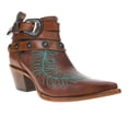 thumbnail image 2 of Corral Boots Womens Embroidered Concho Harness Pointed Toe Cowboy  Ankle Bo, 2 of 5