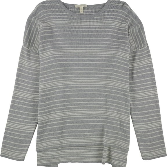 Eileen Fisher Womens Box Top Pullover Sweater, Grey, Small