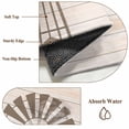 thumbnail image 6 of Rustic Windmill Round Area Rug 8Ft Washable Large Circle Rugs for Living Room Dorm, Vintage Country Farmhouse Wooden Grain Non-Slip Carpet Floor Mats Indoor Outdoor Carpet Runner Aesthetic Home Decor, 6 of 8