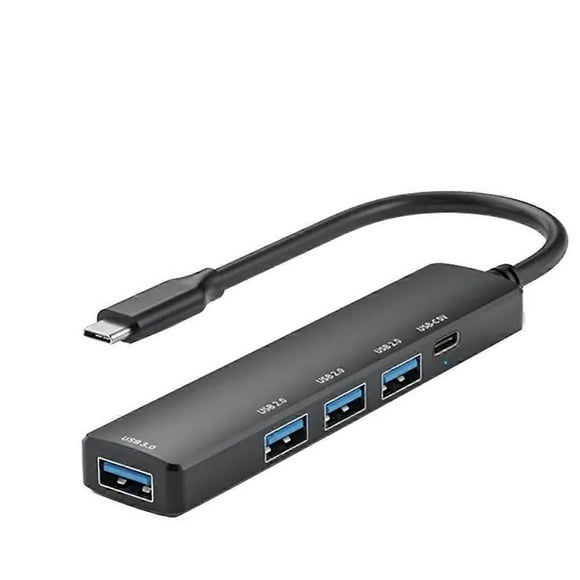 5-In-1 USB Docking Station USB Hub PD 100W 4K 30Hz USB 3.0 USB2.0 USB C HUB Splitter for PC Laptop