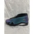 thumbnail image 3 of Ni - ke WMNS AIR JORDAN 14 RETRO LOW 12 METALLIC SILVER MINERAL TEAL DH4121 300 SE FIRE, 3 of 5