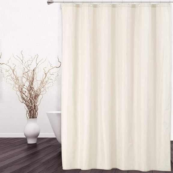 Waterproof Fabric Shower Curtain Liner Washable, Cloth Shower Liner with Magnets,Lightweight Shower Curtain Liner for Bathroom