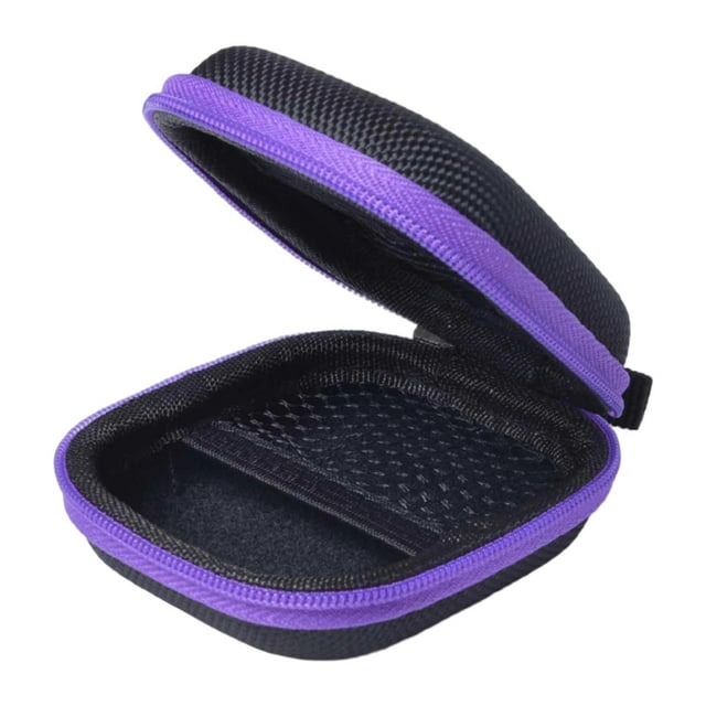 MERIGLARE Essential Oil Carrying Case Dustproof Hold 6 Bottles 5ml Rollers Carry Pouch