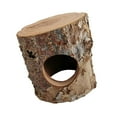 thumbnail image 4 of TOOYFUL Wooden Hamster Tunnel, Small Animal Hideout Exercise Dwarf Mice Toy Guinea Pig Hideaway for Hamster Ferret, 4 of 9