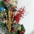 thumbnail image 5 of Christmas Artificial Glitter Berry Stem Decorations, Decorative Bead Sticks Xmas Picks Glittery Twigs Branches for Christmas Tree Wreath Gift Vase Home Decor Party Ornaments Green 10 PCS, 5 of 7