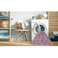 thumbnail image 2 of Ahgly Company Machine Washable Indoor Square Transitional Bashful Pink Area Rugs, 3' Square, 2 of 7