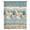 Teal Blue, variant on Teal Blue Brown Beach Coastal Sheer Curtains 84" Long, Nautical Shell Starfish Coral Summer Light Filering Curtains, Breathable Simi Curtain Privacy Drapes for Living Room Bedroom Window Treatment