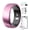 Lavender Pin, variant on AI Smart Ring for Men and Women, Waterproof Fitness Tracker with Portable Charging Case, Lavender Pink, Size 7