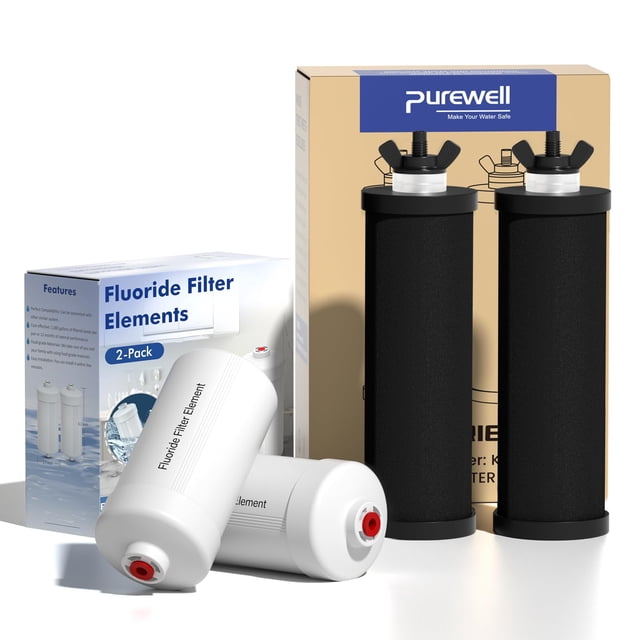 Set de filtros de repuesto Purewell PF-3 y FL-2 para ProOne® y Berkey®