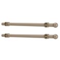 thumbnail image 1 of Rev A Shelf CVR-14-SN 14-Inch Extendable Designer Closet Valet Rod, Satin Nickel (2 Pack), 1 of 8
