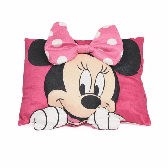 Disney Minnie Mouse 3D Decorative Pillow, 13" x 16"