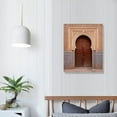 thumbnail image 3 of Awypu  Moroccan Wall Art Elegant Morocco Marrakech Door Canvas Wall Art Framed Photo Art, 3 of 4
