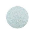 thumbnail image 4 of Linon Pomona Round Drum Coffee Table, Blue and Gray Mother of Pearl on White, 4 of 8