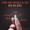 thumbnail image 3 of Multivitaminico LIFEED5 60 Capsulas para Hombre Tsto con Maca L-Arginina Guarana Ginseng Arandanos Antioxidantes, 3 of 6