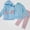 Blue, variant on Afuyipoi Boys Girls Snowsuit Jacket Pants Set Waterproof Windbreaker Fleece Lined Winter Size 3-15 Yellow Size 5T