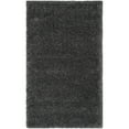 thumbnail image 5 of SAFAVIEH Santa Monica Chelsey Solid Shag Area Rug, Dark Grey, 5'3" x 7'6", 5 of 11