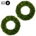 thumbnail image 6 of Pure Garden Set of Two 20-Inch Indoor/Outdoor Artificial Foxtail Wreaths, 6 of 9