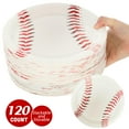 thumbnail image 3 of FULJOOY 3D Baseball Paper Plates Set AFN19 Inch Heavy Duty Baseball Party Supplies Oil Resistant Disposable Plate for Sports Themed Birthday Cake Dessert Decorations Ball Theme Set Boys and Girls, 3 of 3